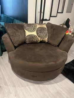 Oversized Swivel Accent chair