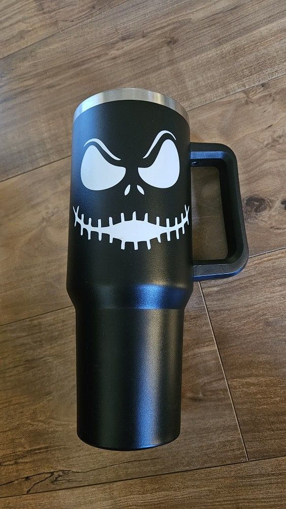 Stainless Mug Jack Skeleton 