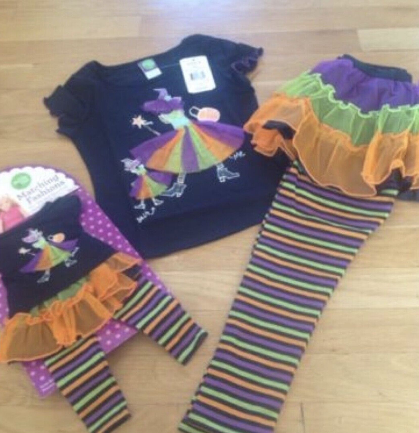 Adorable Dollie & Me Matching Set American Girl Doll Halloween Witch outfit $52 Costume 6
