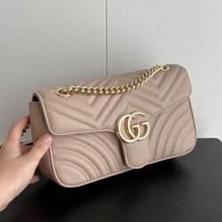 Gucci Large Nude Pink Shoulder Bag