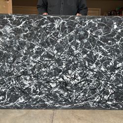 Jackson Pollock Tribute Painting