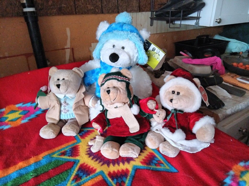 Starbucks Collector Holiday Bears