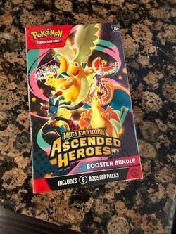 Pokémon TCG: Mega Evolution—Ascended Heroes Booster Bundle