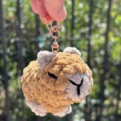 Capybara Keychain Handmade 🧶 Crochet 🧶 Plushie