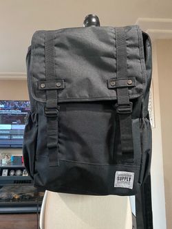 London Fog Supply Co. Black Backpack