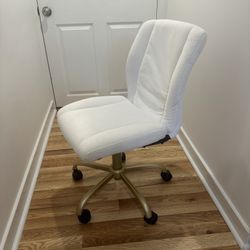 White And Gold Chair