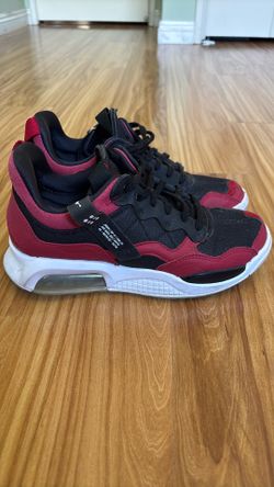Black and red women’s Jordan shoes