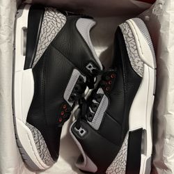 Jordan 3 Black Cement 