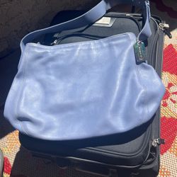 Blue Designer Coach Purse 