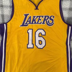 Pau Gasol Jersey Retirement Night Jersey