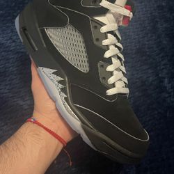 Jordan 5 Black Metallic Size 10 Brand New 