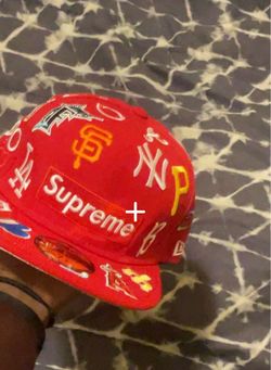 Supreme new era hat mlb