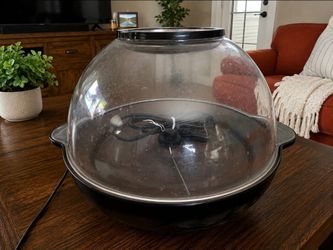 Electric popcorn popper