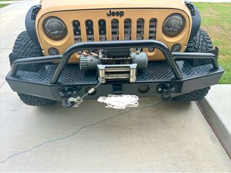 Jeep Wrangler front bumper
