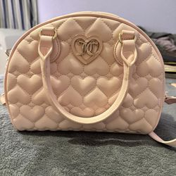 Juicy Couture Heart Quilted Satchel 