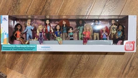 Disney Ralph Breaks the Internet Princesses Doll & Figure Set RARE from Disney