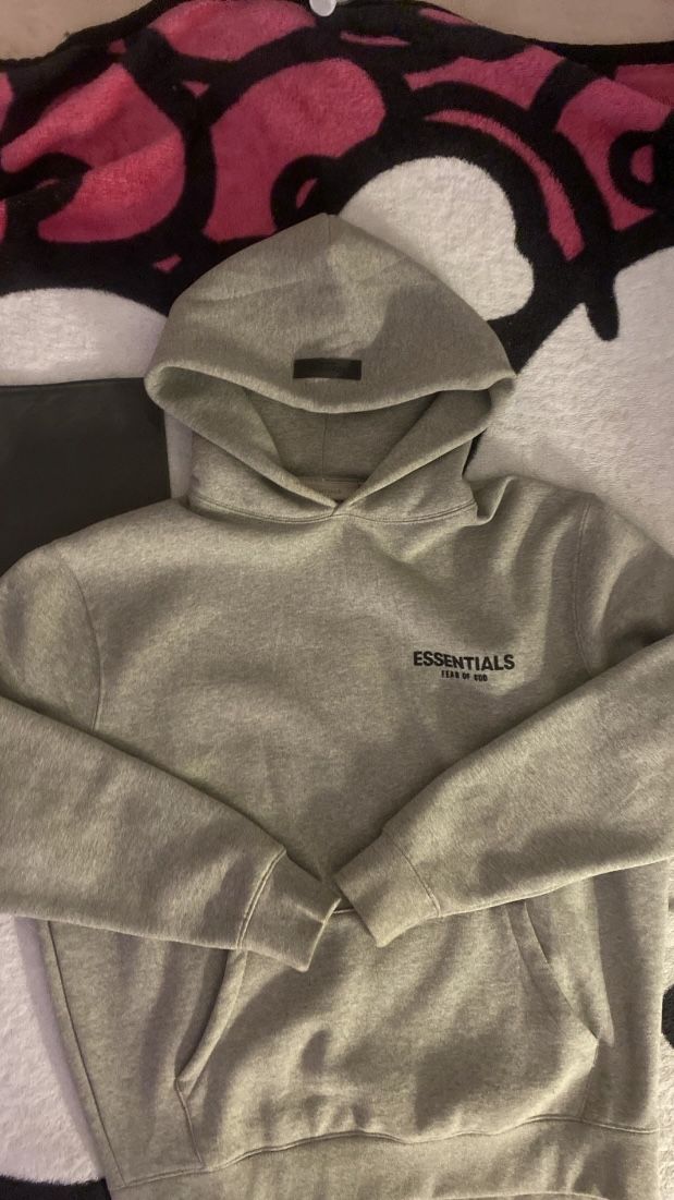 Essentials Hoodie Size (M) Dark Oatmea