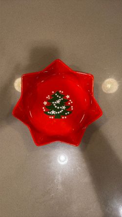 Waechtersbach Germany Christmas Dish
