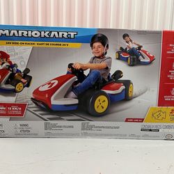 Nintendo Super Mario Kart 24V Battery Operated 3-Speed Drifting