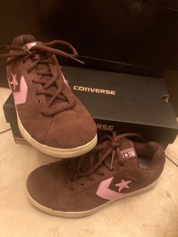 Converse All Star Brown/Pink Women’s Size 8