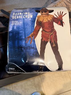 Scarecrow kids Halloween costume XL 14-16