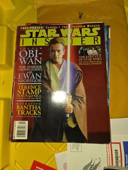 STAR WARS INSIDER MAGAZINE #41 OBI-WAN COVER & POSTER