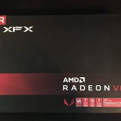 Set of 4x watercooled XFX AMD Radeon VII 16GB HBM2