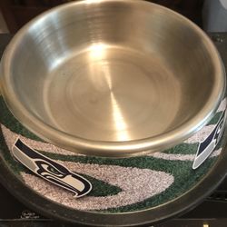 New Seahawks Dog Bowl 