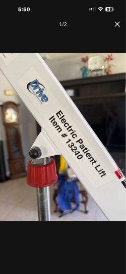 Electric patient lift