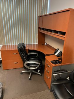 Executive Desks, Chairs And Fine Cabinets