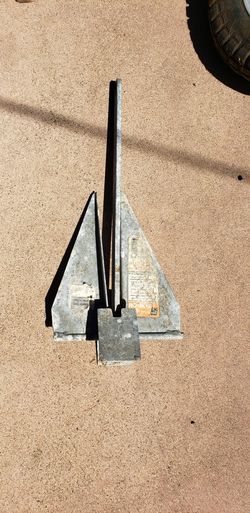 Galvanized Fluke Anchor