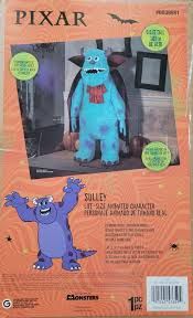 Pixar Monsters Inc Sulley Life-Size Animated Character