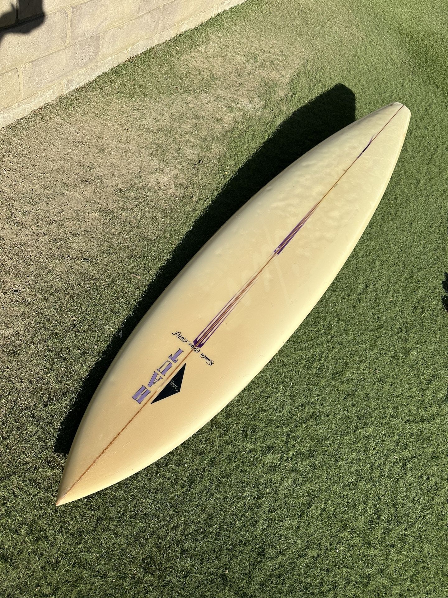 8’6” Haut Vintage Gun Surfboard - Custom Squash