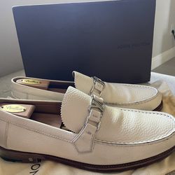 Louis Vuitton White Loafers 12