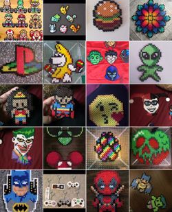 PERLER BEADS!! Made by Me (prices vary)