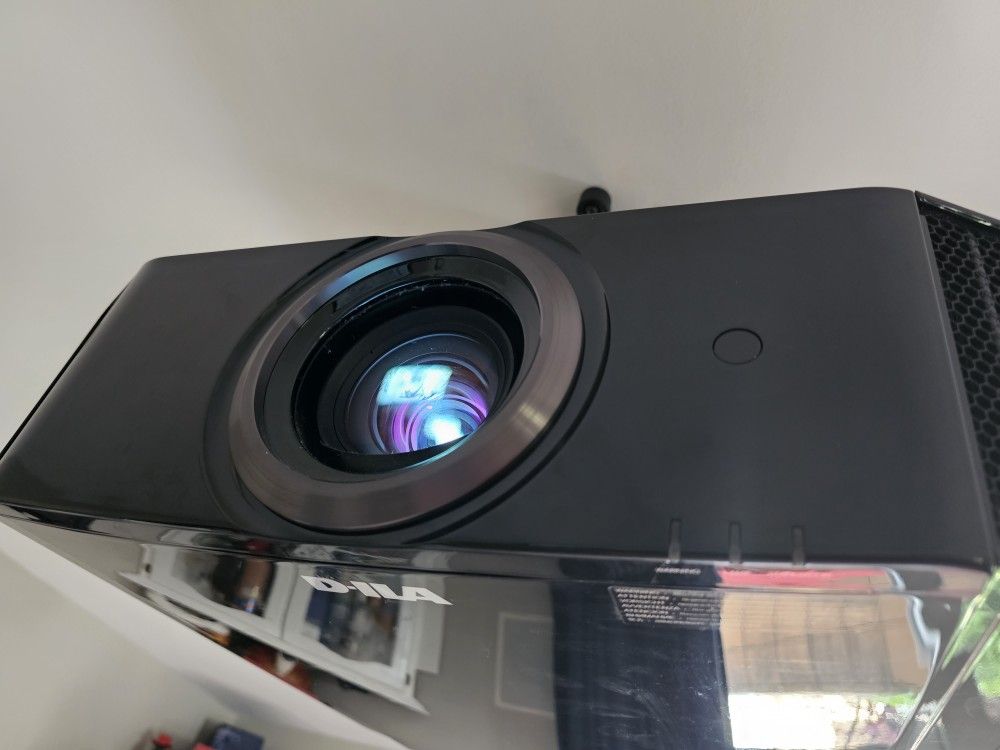 JVC Projector with Screen