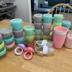 Melli Baby Food Containers, Teether Feeders, And Cups 