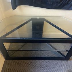 Glass TV Stand