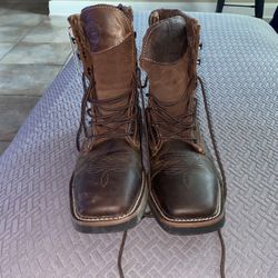 Only Used For A Couple Hours Original Justin Working boots 