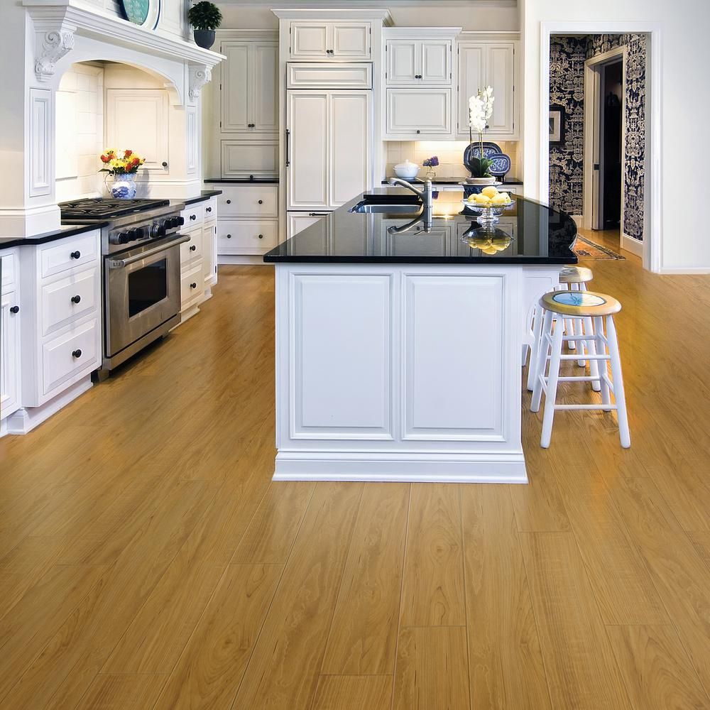 TrafficMASTER Allure 6 in. x 36 in. Blonde Maple Luxury Vinyl Plank Flooring (24 sq. ft. / case) New/Sealed