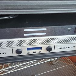 Crown Amplifier Skb Rack And Furman Power Protector 