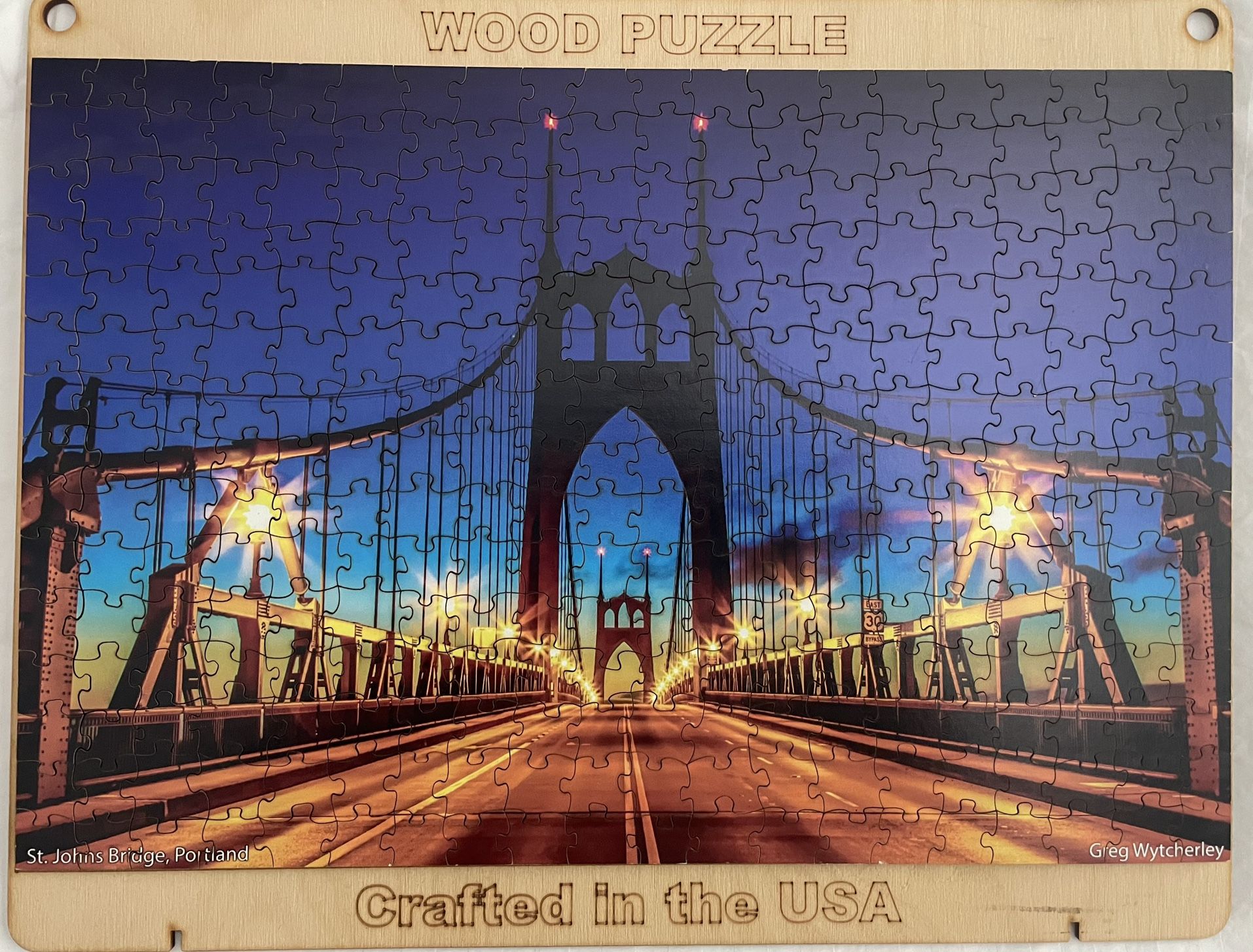 Wooden Puzzle St John’s Bridge