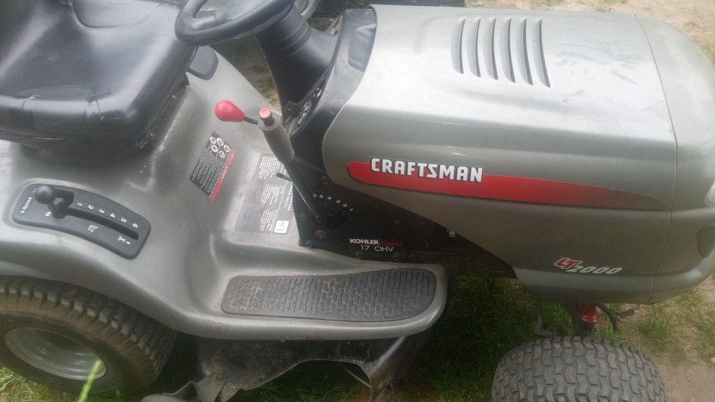 Lt2000 17hp 42" Cut
