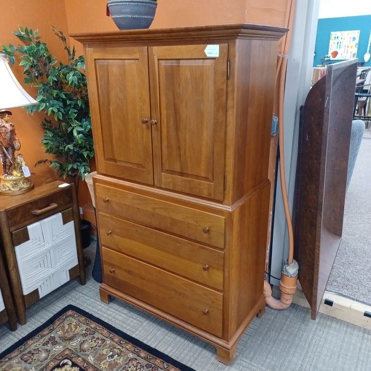 Cherry Armoire Dresser