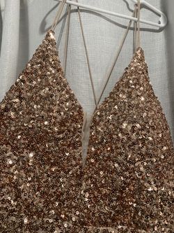 Rose gold Dress