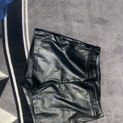 Leather Shorts
