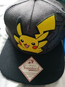 Pokemon Snapback cap