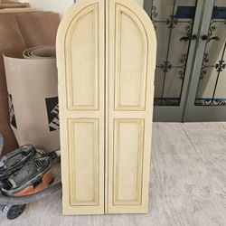 Architectural Salvage - Petite French Doors For $20