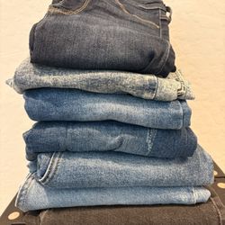 7 Pairs of Denim Jeans– $10 Each 