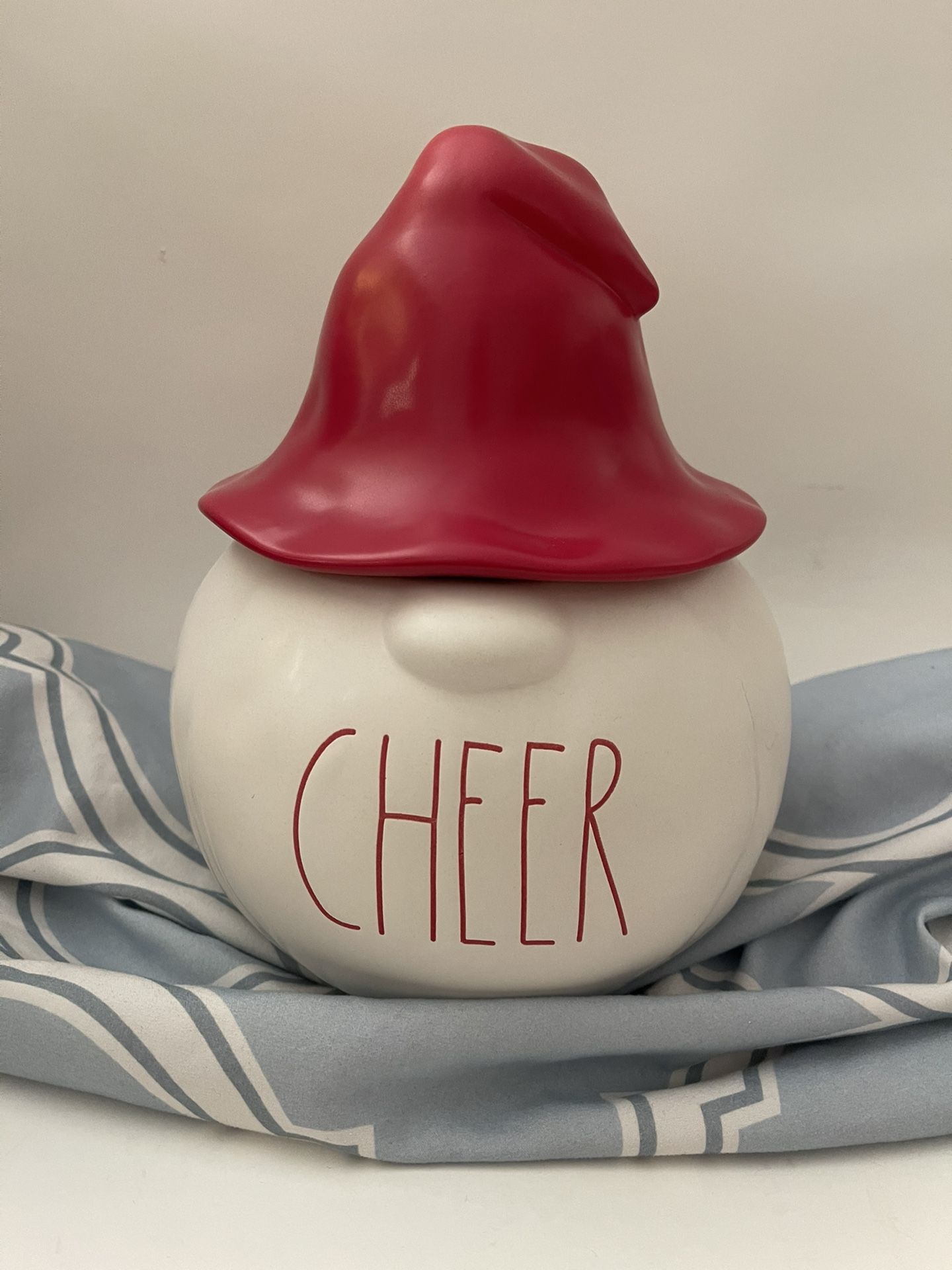 Rae Dunn Gnome With Red Hat